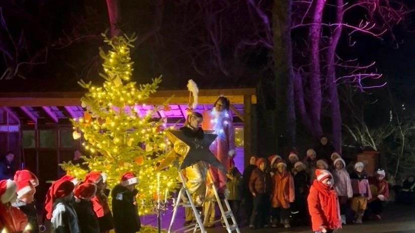 Lenke til artikkel: Stemningsfull juleforestilling fra Allanengen skole