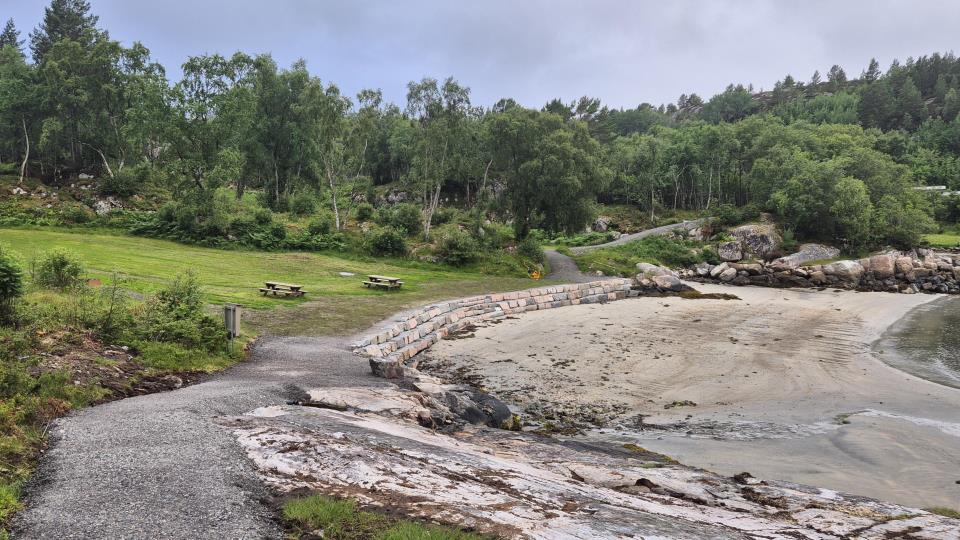 Lenke til artikkel: Badestranden i Kolvika er åpnet igjen