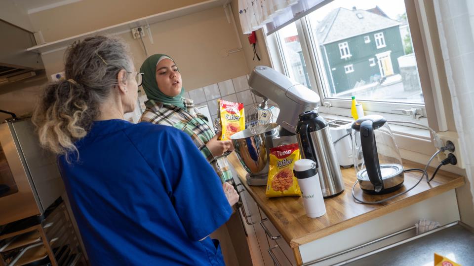 Lenke til artikkel: Ungdomsrådet skapte glede på Barmannhaugen sykehjem