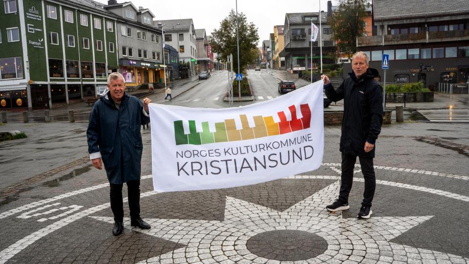 Lenke til artikkel: Tusen takk til sponsorene som sørget for kulturkommuneflagg i bybildet