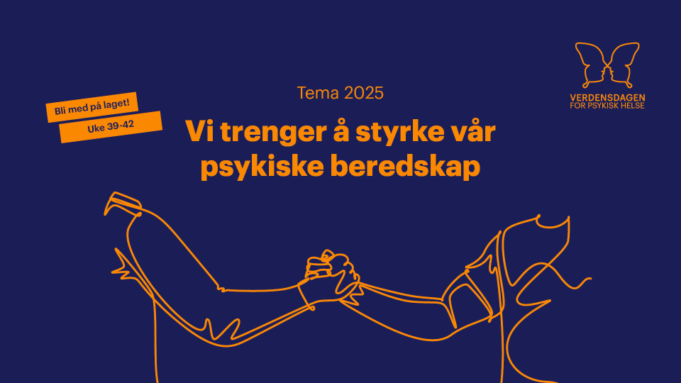 Lenke til artikkel: Markering av verdensdagen for psykisk helse 9. oktober