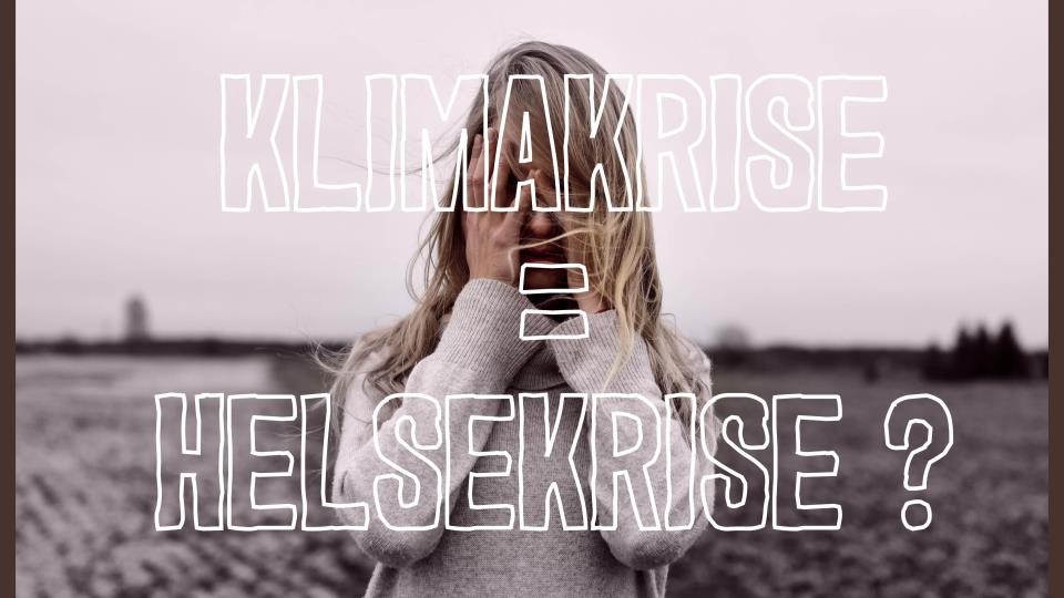 Lenke til artikkel: Klimakrise = helsekrise (?)