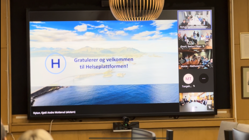Lenke til artikkel: Oppstart Helseplattformen i Kristiansund
