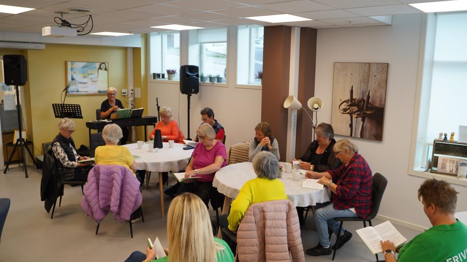 Lenke til artikkel: Allsang på Frivilligsentralen – Når vi er sammen