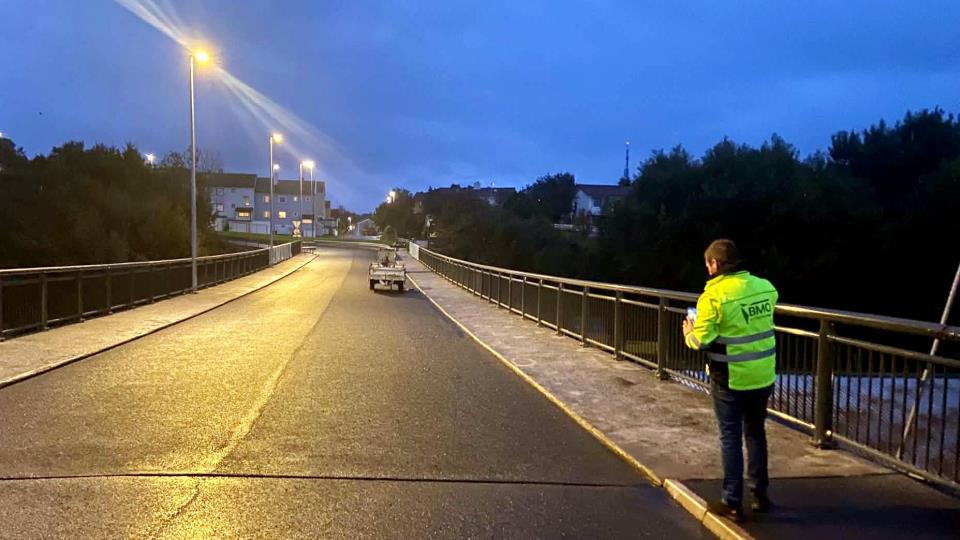 Lenke til artikkel: Broen i Brunsvika er åpen for vanlig ferdsel