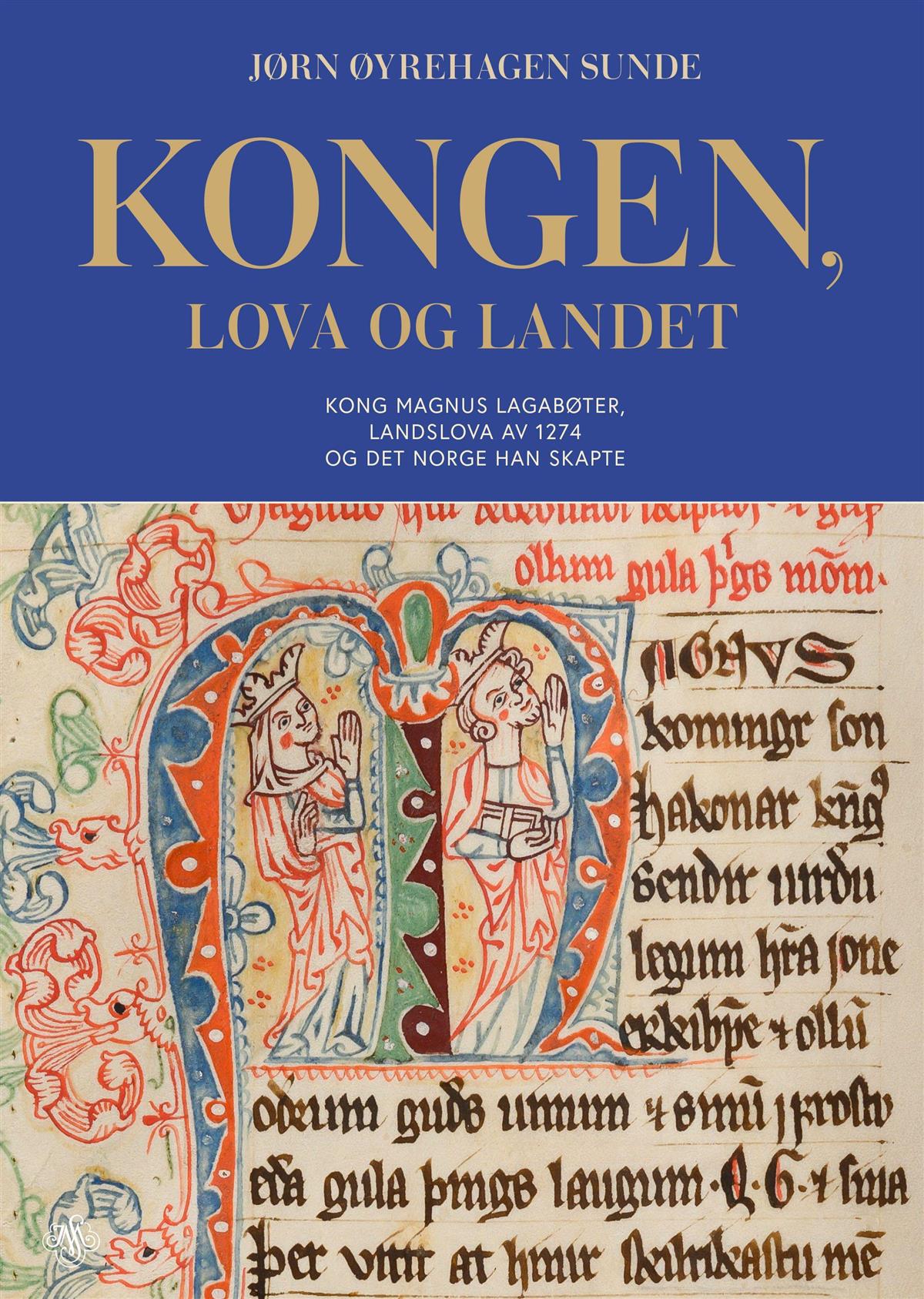 Kongen, lova og landet omslagsbilde - Klikk for stort bilde