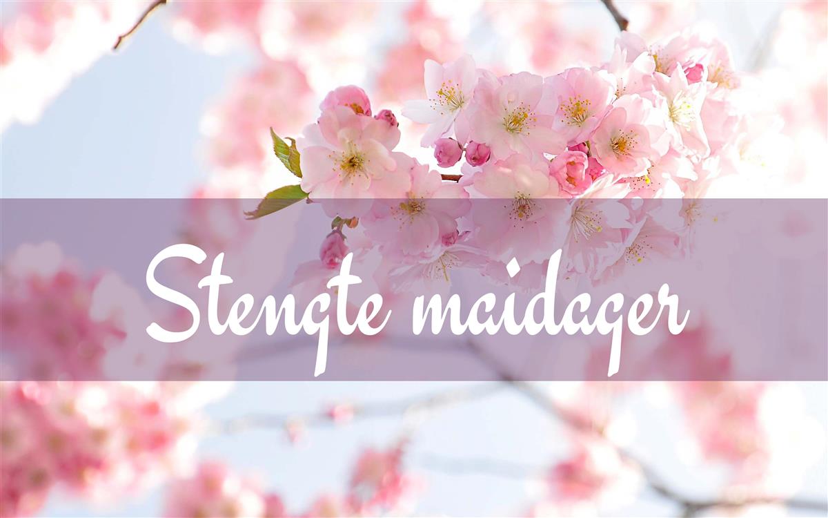 Stengte maidager - Klikk for stort bilde