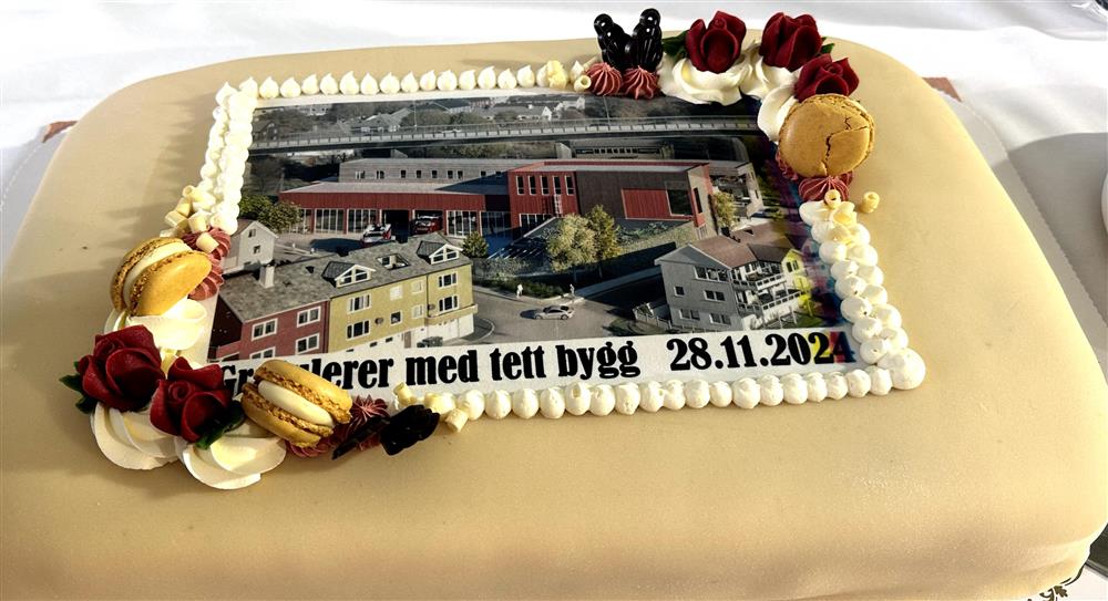 marsipankake med bilde - Klikk for stort bilde