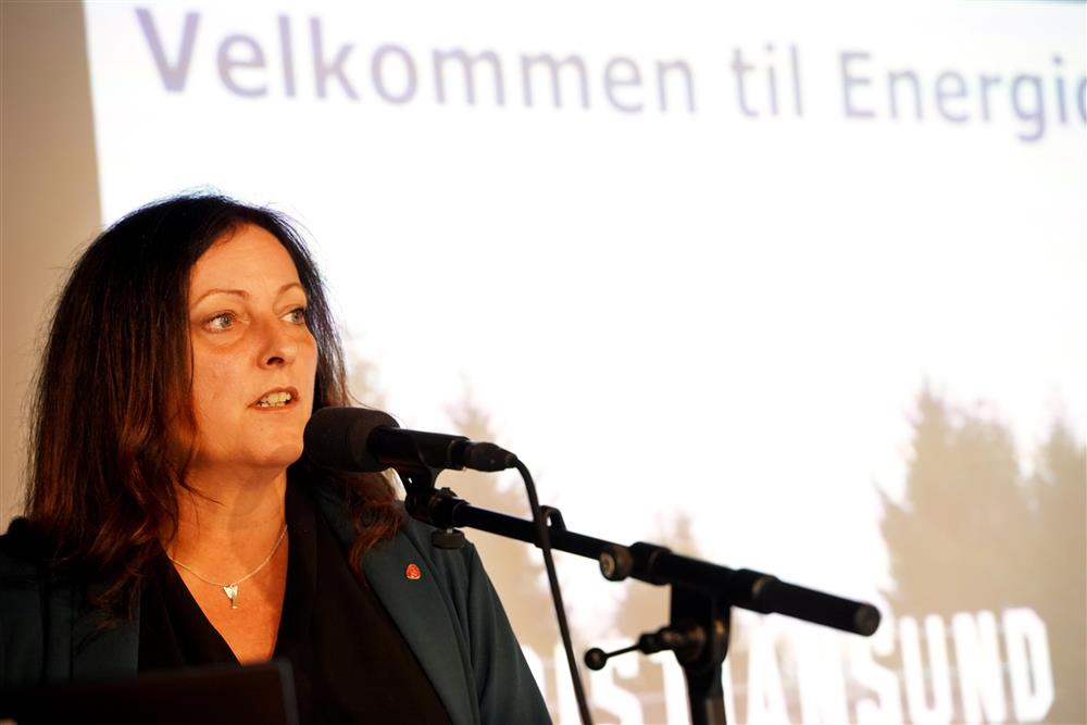 Energiens dag 2022 i Kristiansund i dag.Ingunn Strand - Klikk for stort bilde