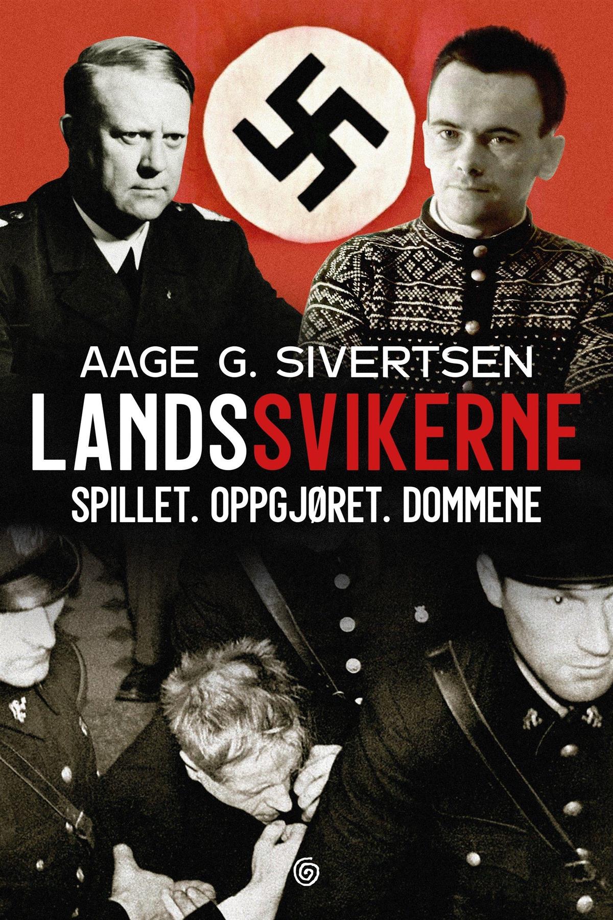 Landssvikerne bokomslag - Klikk for stort bilde