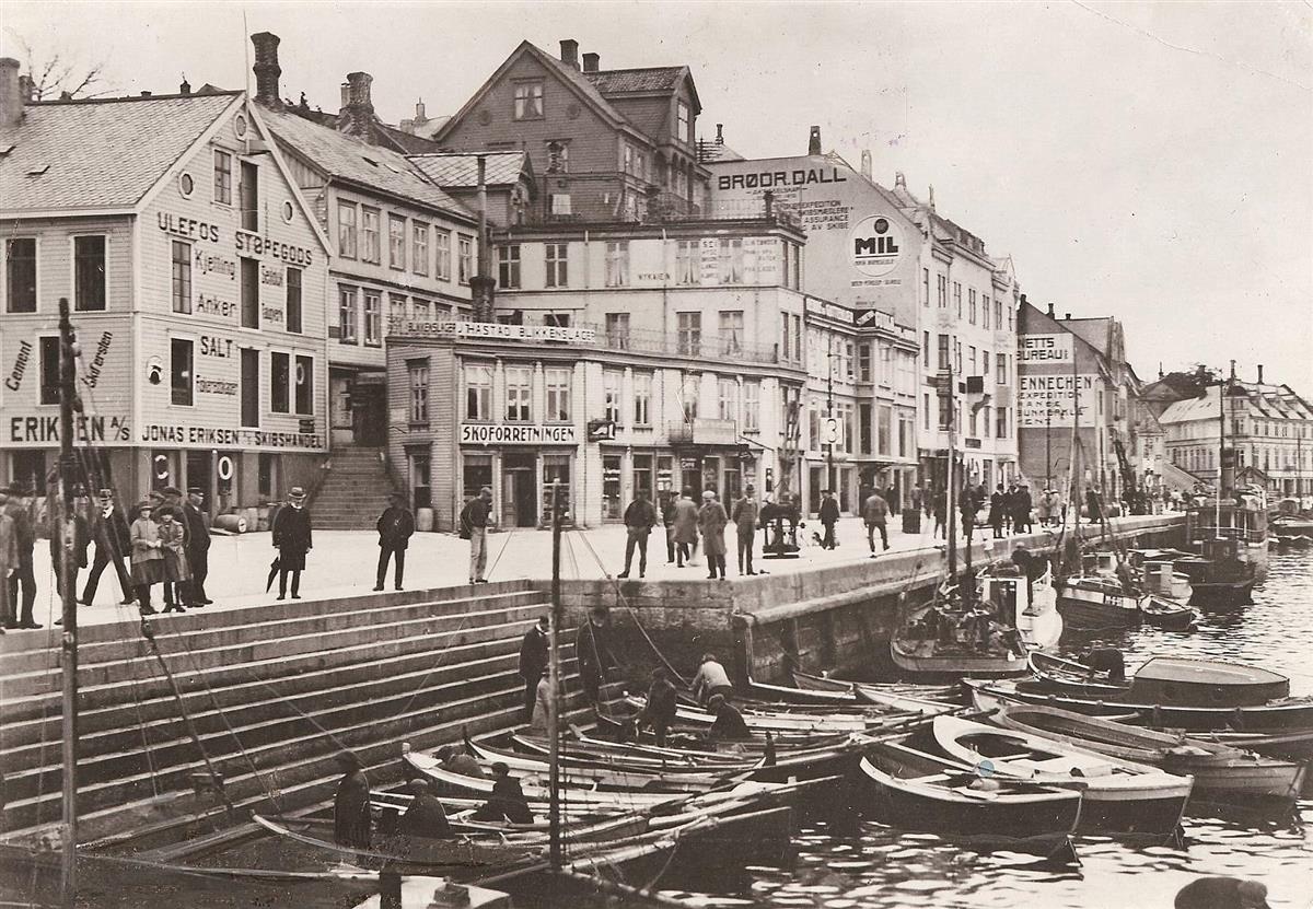 Fisketrappa gamle Kristiansund - Klikk for stort bilde
