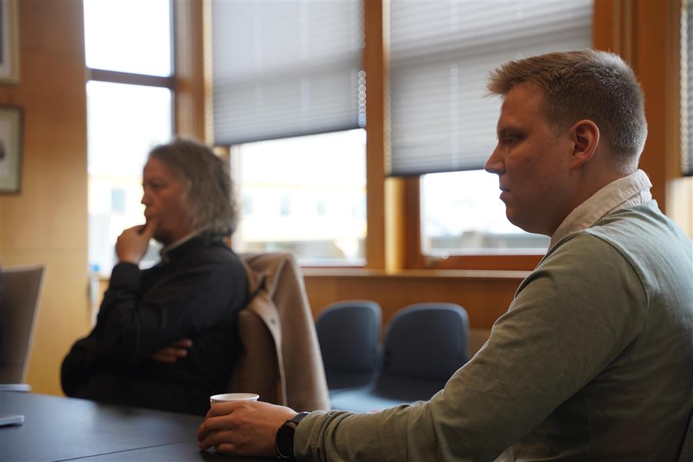 Håvard Langseth Nilsen fra Kirkens bymisjon - Klikk for stort bilde
